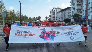 Mersin'de Amatör Spor Haftası etkinlikleri başladı