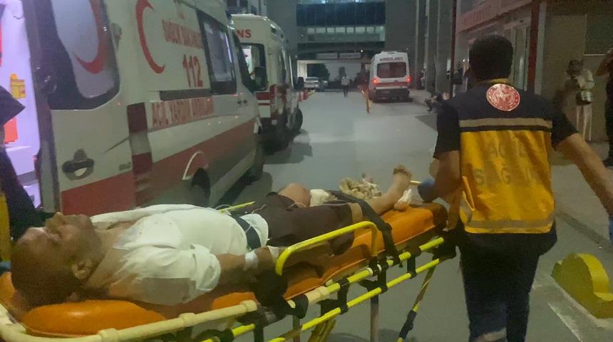 Tabanca ile havaya ateş açtı, kendisini uyaran komşusuna dehşeti yaşattı