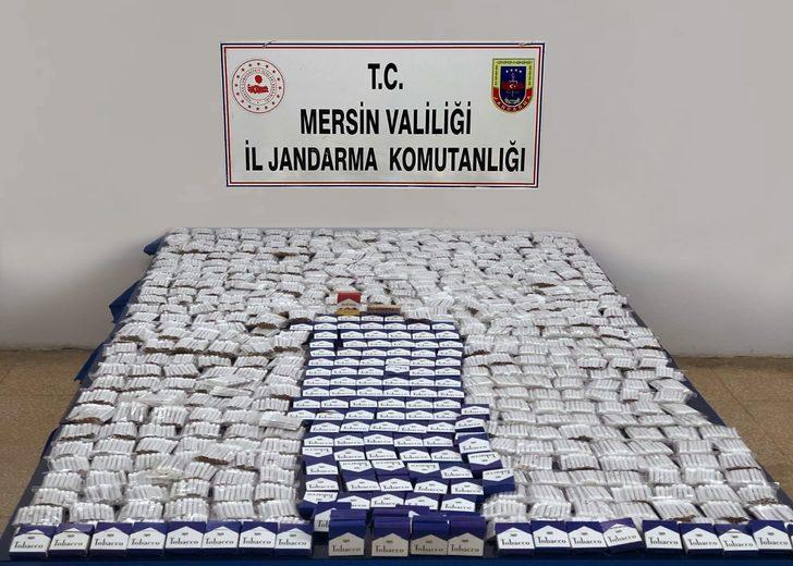 Mersin'de sahte içki ve kaçak sigara operasyonunda 3 şüpheli yakalandı G3