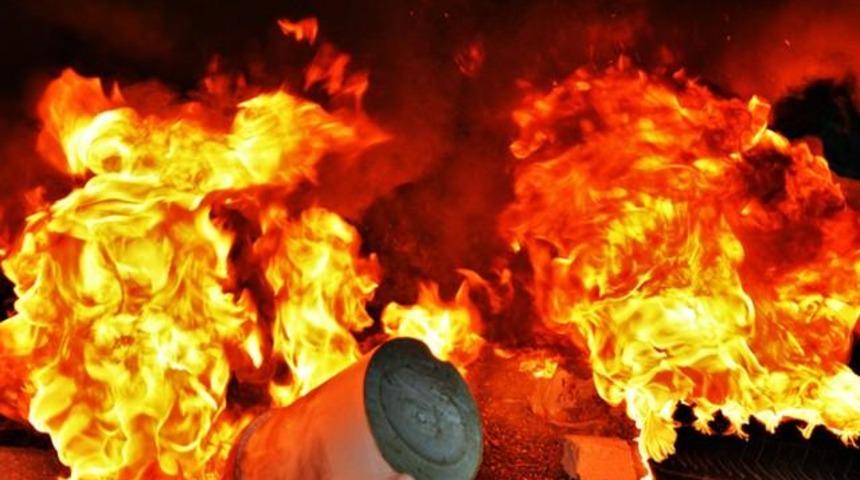 Feci Şekilde Yanarak Can Verdi