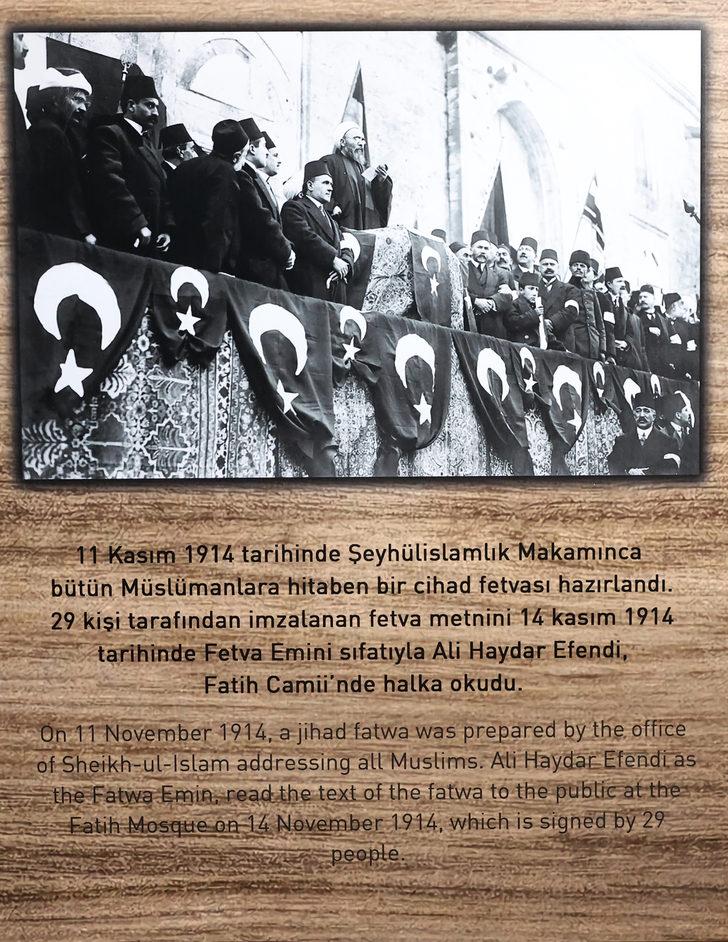 Kayseri'de 1914 yılına ait belge Milli Mücadele Müzesi'nde sergilenmeye başlandı G5