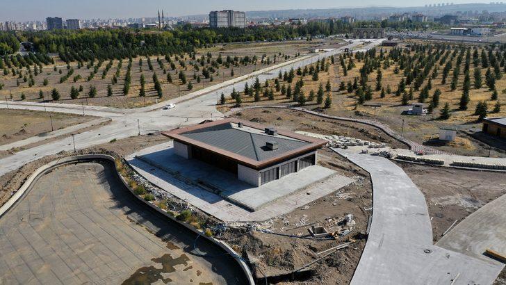Kayseri'deki Recep Tayyip Erdoğan Millet Bahçesi'nin yüzde 70'i tamamlandı G2