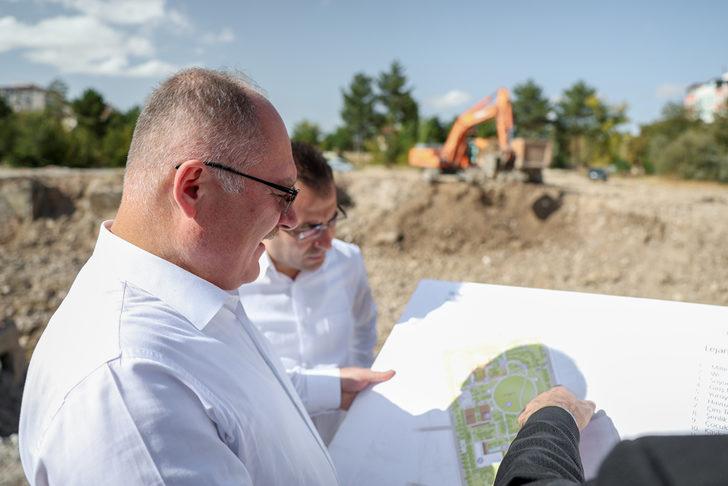 Sivas'ta yeni millet bahçesi için çalışmalar başladı G5