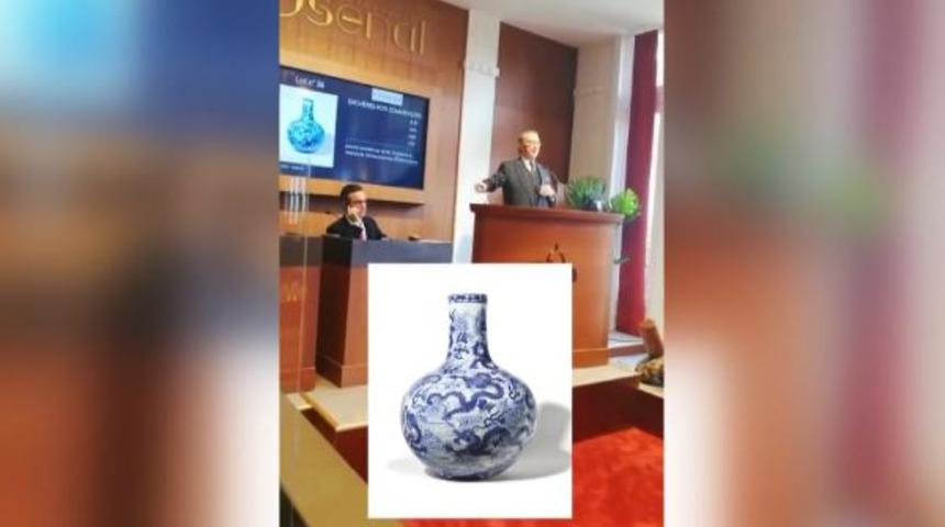 Dudak uçuklatan rakam! 2 bin Euro paha biçilen vazo, 7.7 milyon Euro’ya satıldı