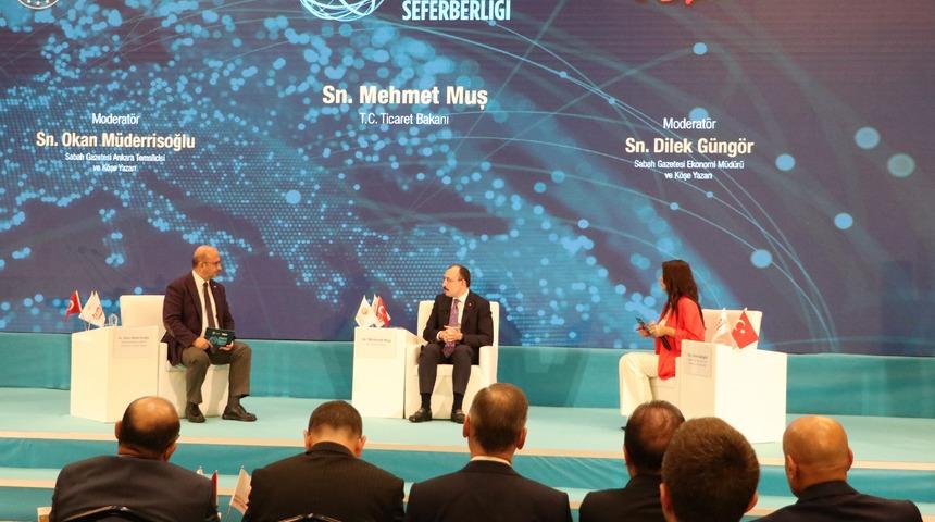 Ticaret Bakanı Muş, Trabzon'da "Türkiye İhracat Seferberliği Zirvesi"nde konuştu: (3)