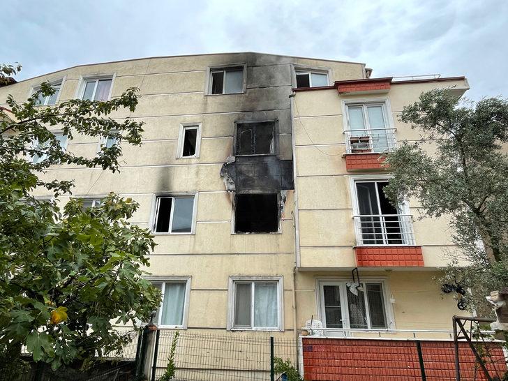 Kocaeli'de yangında mahsur kalan kadın kurtarıldı G1