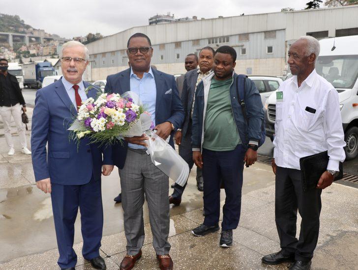 Ekvator Ginesi heyetinden Trabzon Liman Başkanlığı'na ziyaret G1