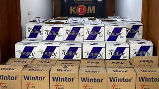 Tunceli’de kaçak 1 milyon 920 bin makaron ele geçirildi