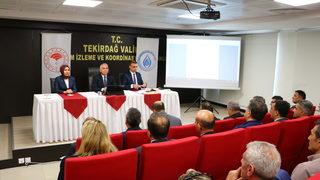 Tekirdağ'da Meriç-Ergene Havza Yönetim Heyeti toplantısı yapıldı