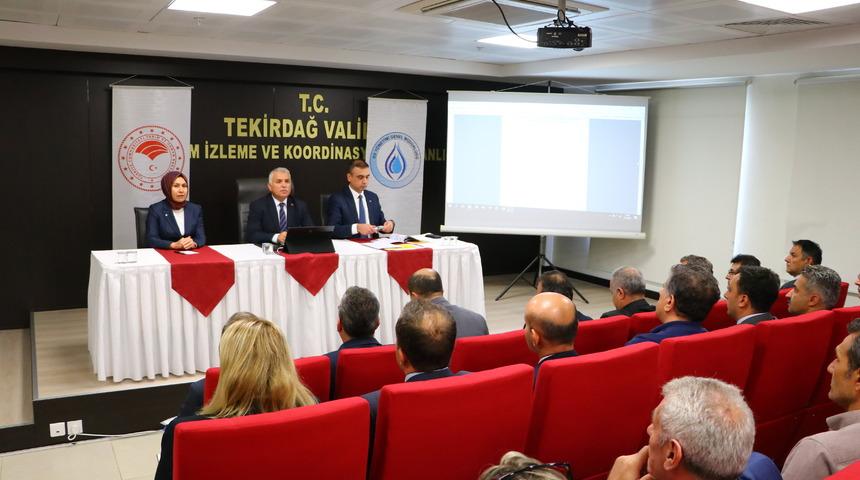Tekirdağ'da Meriç-Ergene Havza Yönetim Heyeti toplantısı yapıldı
