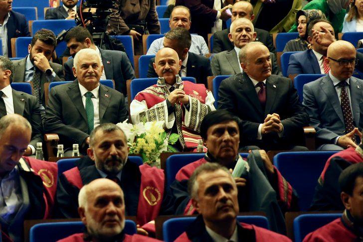 AK Parti Genel Başkanvekili Yıldırım DÜ akademik yıl açılış töreninde konuştu: G1