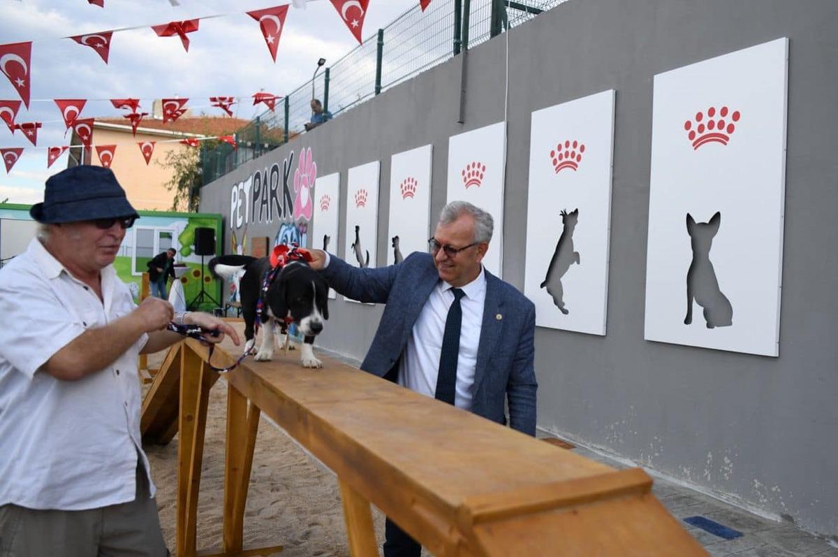 Edirne'de can dostlar i&ccedil;in kurulan park a&ccedil;ıldı