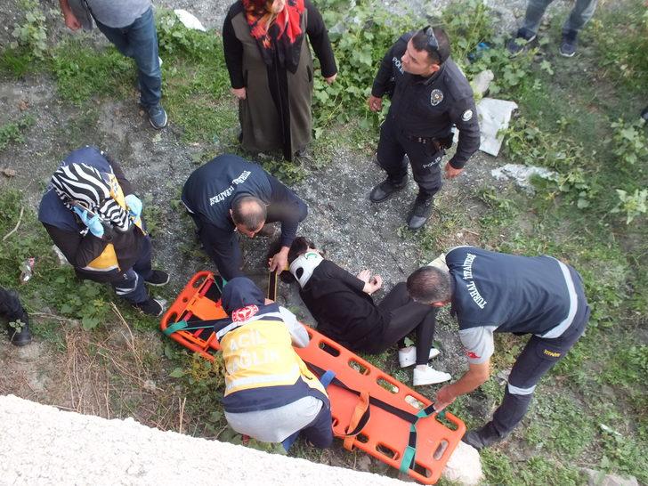 Tokat'ta boş kanala düşen lise öğrencisi yaralandı G2