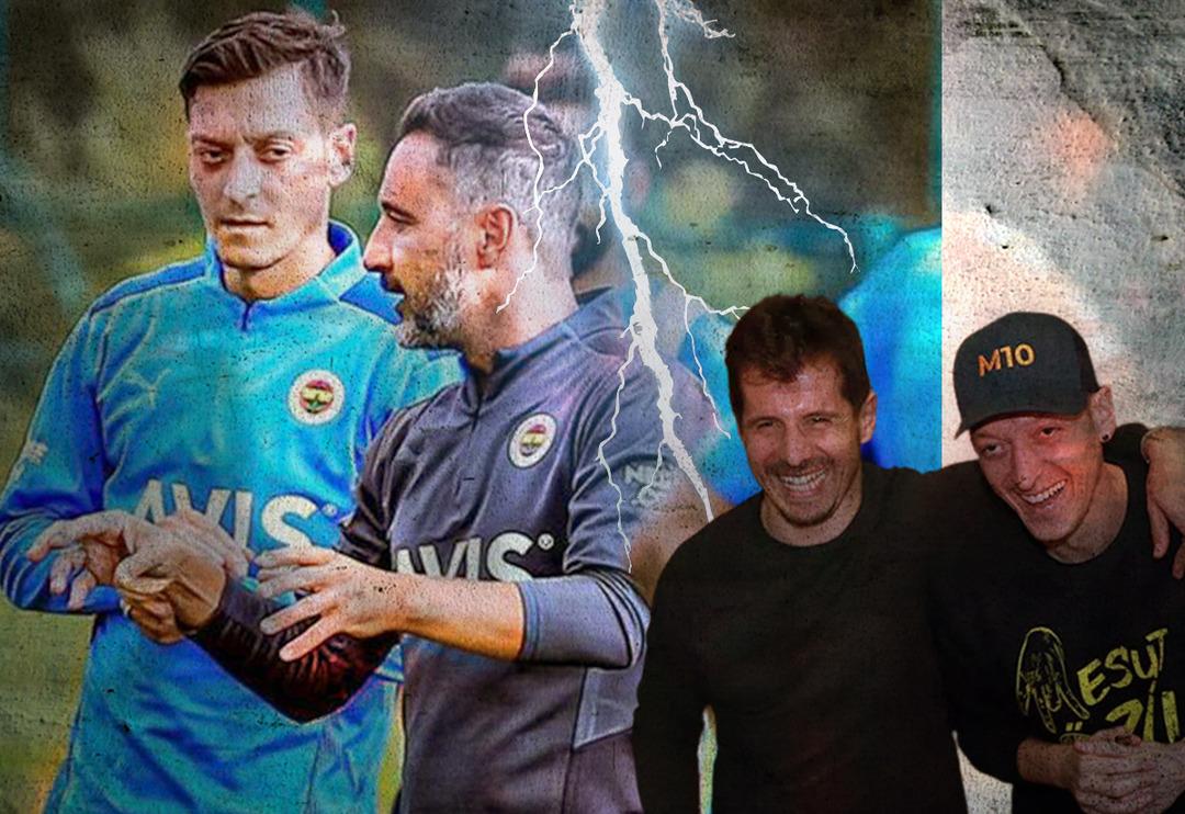K&ouml;pr&uuml;ler atıldı! 'Pereira haklıymış...' Mesut &Ouml;zil'den Emre Bel&ouml;zoğlu'na rest 