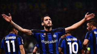 Inter Barcelona'yı Hakan Çalhanoğlu ile yıktı! 1-0