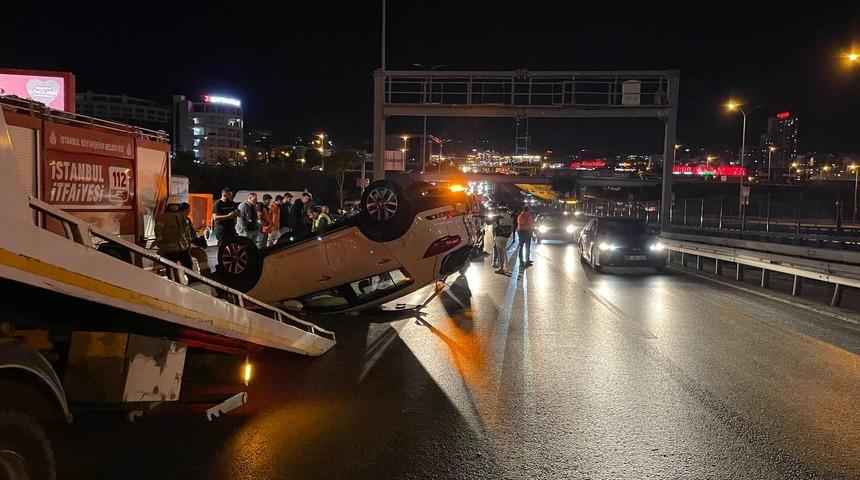 Beylikdüzü'nde zincirleme trafik kazasında 4 kişi yaralandı