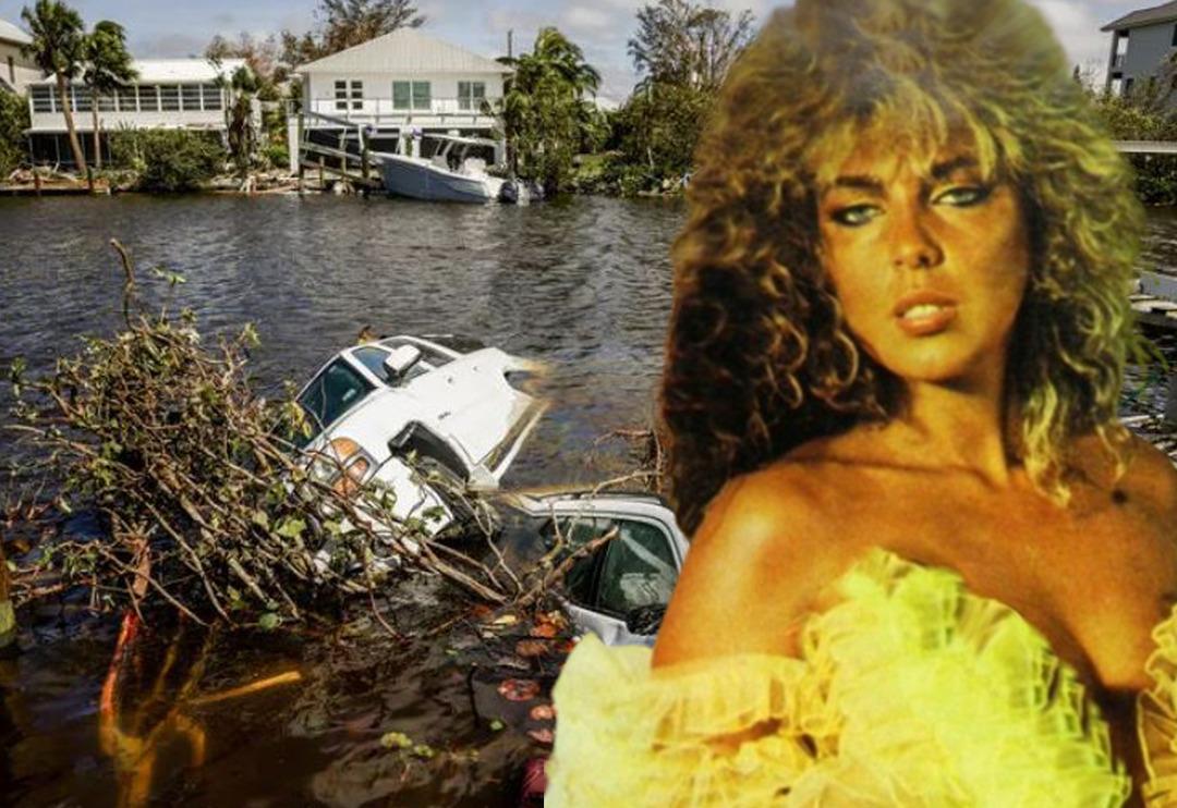 Ian Kasırgası b&uuml;y&uuml;k yıkıma sebep olmuştu! Yeşil&ccedil;am'ın oyuncusu Ahu Tuğba ve kızı Anjelik Calvin'in evi sular altında kaldı... Korkun&ccedil; anlar