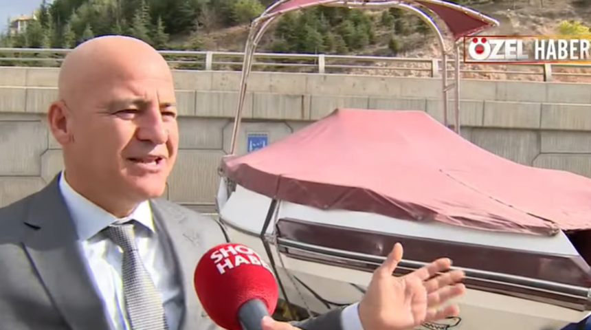Ana haber bültenine çıktı! Başkent Ankara bu olayı konuşuyor: Burada deniz yok ama dümen çok