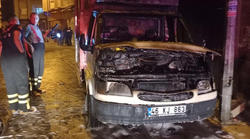 Kilis'te kamyoneti kundakladığı iddiasıyla bir şüpheli yakalandı