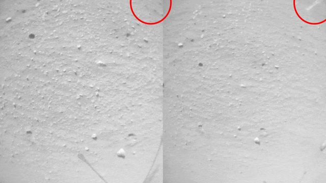 Tanımlanamıyor! Ingenuity'nin ayağına gizemli bir 'şey' takıldı