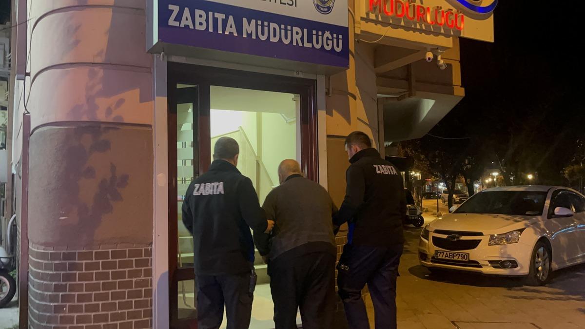 Yalova'da zabıta denetiminde dilencinin &uuml;zerinden 12 bin lira &ccedil;ıktı