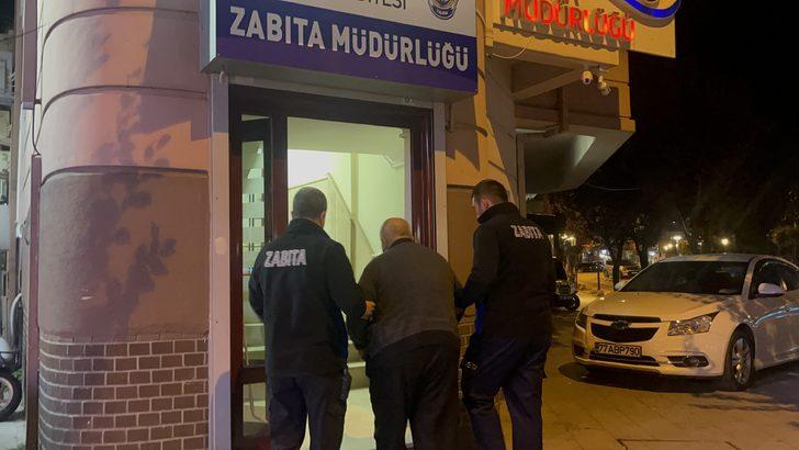 Yalova'da zabıta denetiminde dilencinin üzerinden 12 bin lira çıktı G1