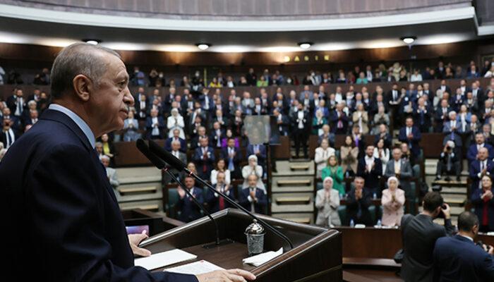 Cumhurbaşkanı Erdoğan'dan Kılıçdaroğlu'na yanıt! Konuşma biter bitmez atılan slogan dikkat çekti