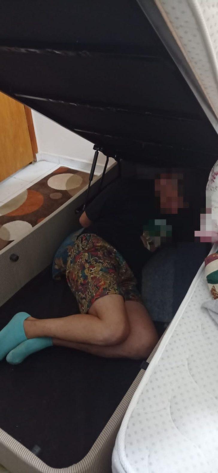 Yalova'da uyuşturucu operasyonunda çekyat içerisinde gizlenen şüpheli yakalandı G1