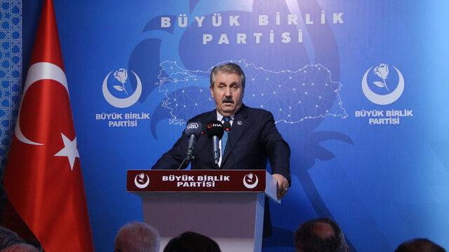 BBP Genel Başkanı Destici'den, dezenformasyonla mücadele düzenlemesine ilişkin açıklama: