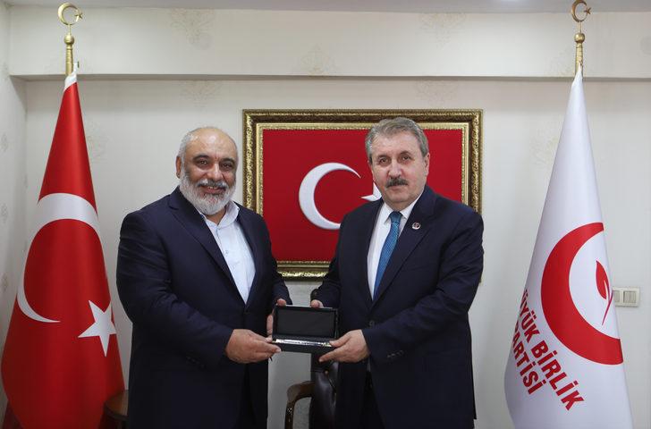 İHH Genel Başkanı Yıldırım, BBP Genel Başkanı Destici'yi ziyaret etti G3