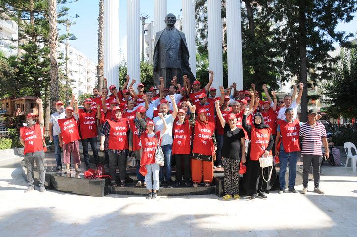 Kumluca Belediyesinde işçiler greve başladı G4