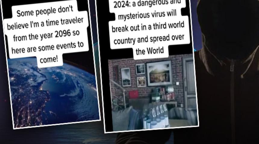 Gelecekten geldiğini iddia eden zaman yolcusu 2024 yılına dikkat çekti! “Gizemli ve tehlikeli bir virüs dünyayı dolaşacak”