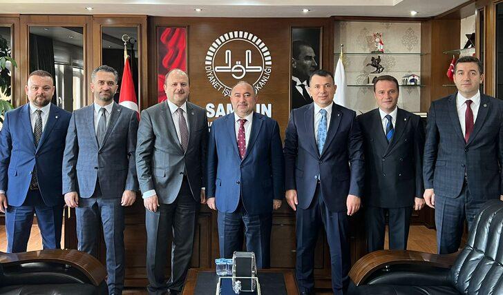 Ziraat Katılım Genel Müdürü Özdemir, Samsun'da temaslarda bulundu G3