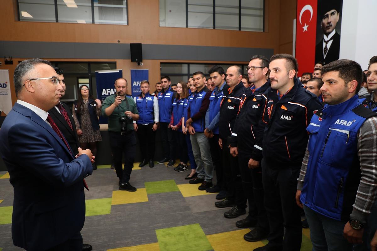 Rize AFAD İl M&uuml;d&uuml;rl&uuml;ğ&uuml;nde 137 yeni personel g&ouml;reve başladı