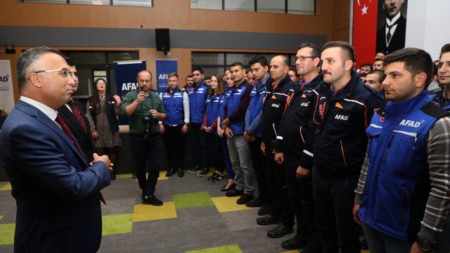 Rize AFAD İl Müdürlüğünde 137 yeni personel göreve başladı