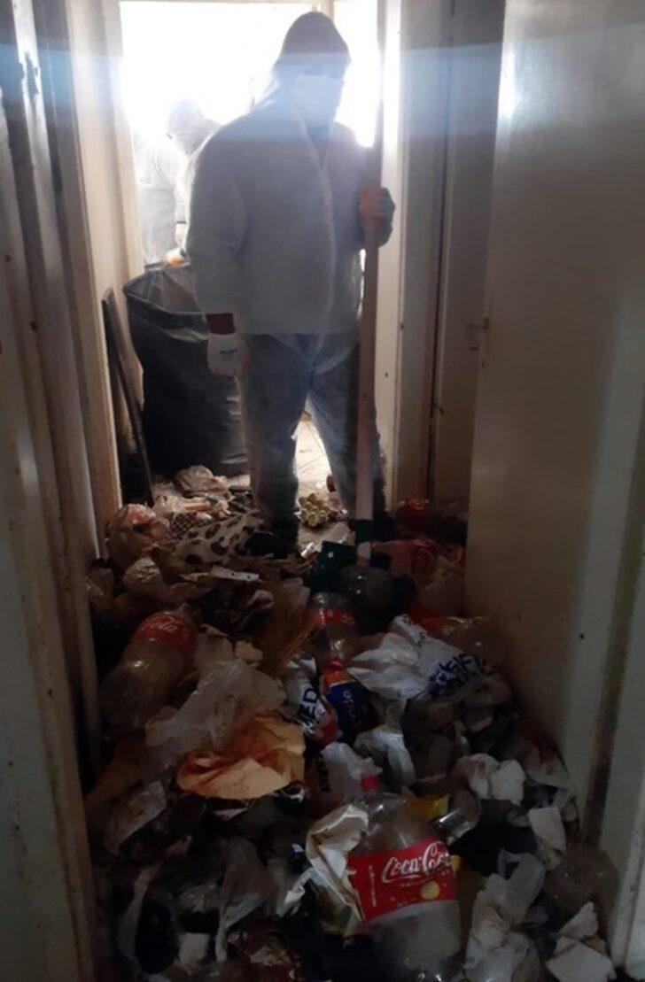 Tekirdağ'da "Çöp evde" yaşadıkları tespit edilen zihinsel engelli anne ve kızı rehabilitasyon merkezine alındı G3