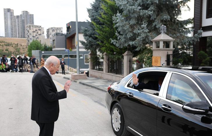 Cumhurbaşkanı Erdoğan ile MHP Genel Başkanı Bahçeli'nin görüşmesi sona erdi G2