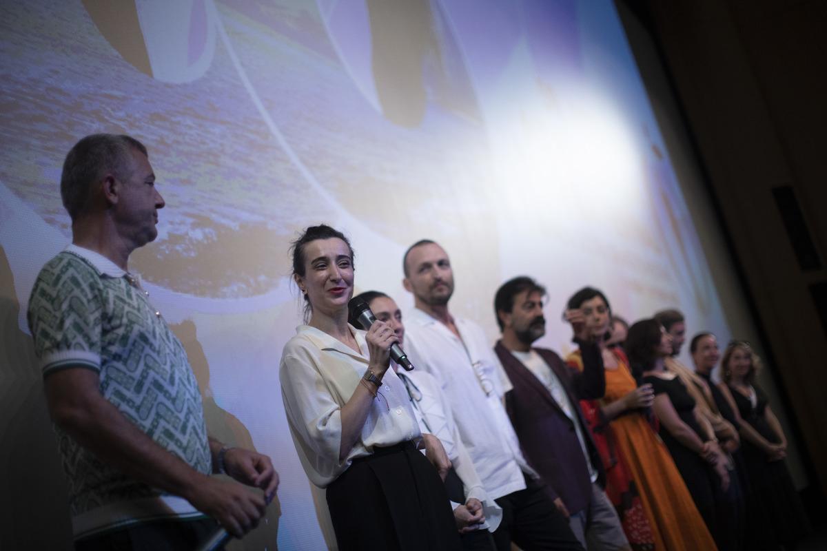 59. Antalya Altın Portakal Film Festivali'nde "Kar ve Ayı" filmi izleyiciyle buluştu