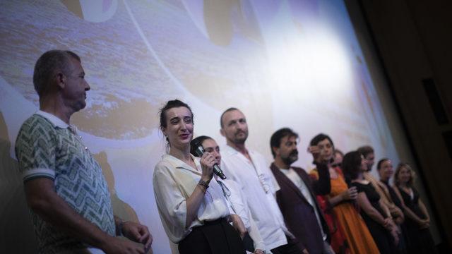 59. Antalya Altın Portakal Film Festivali'nde Kar ve Ayı filmi izleyiciyle buluştu