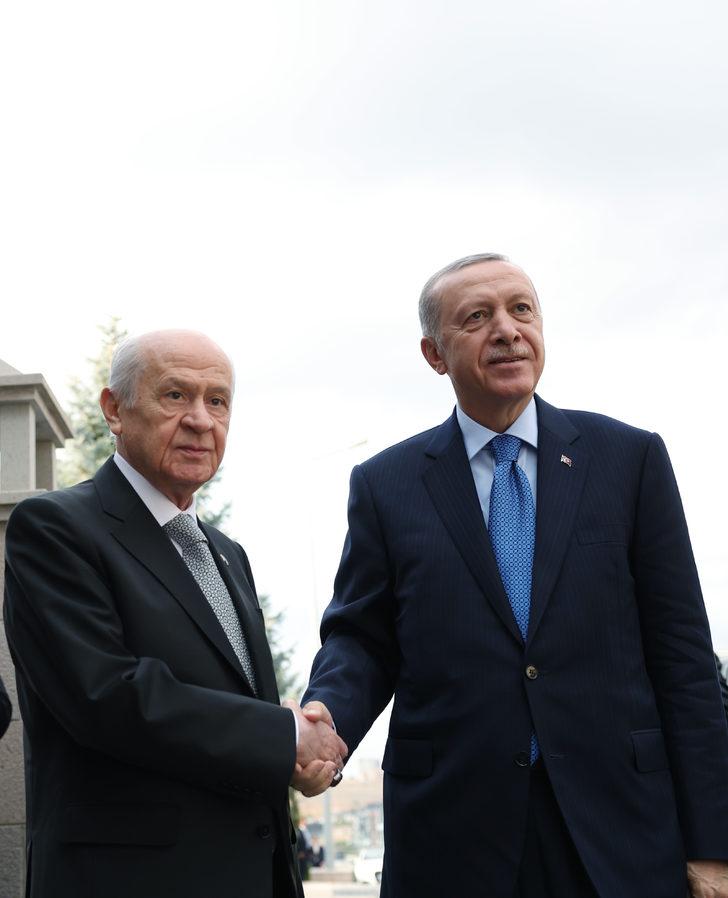 Cumhurbaşkanı Erdoğan ile MHP Genel Başkanı Bahçeli'nin görüşmesi sona erdi G5