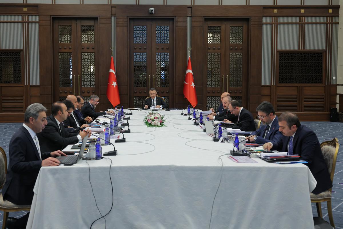 EKK, Cumhurbaşkanı Yardımcısı Oktay başkanlığında toplandı