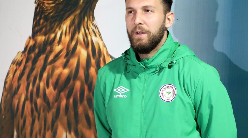 Çaykur Rizespor kalecisi Tarık Çetin, Altay maçını değerlendirdi: