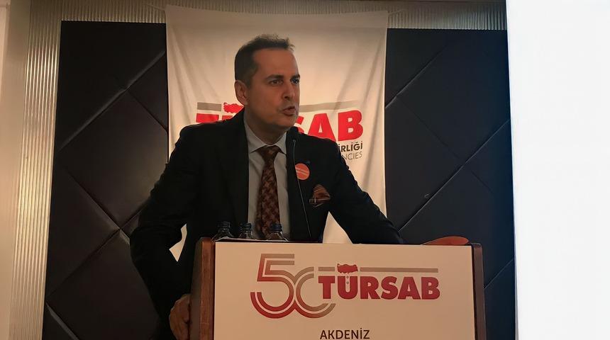 TÜRSAB Akdeniz Bölge Temsil Kurulu Başkanlığına Rıza Perçin seçildi