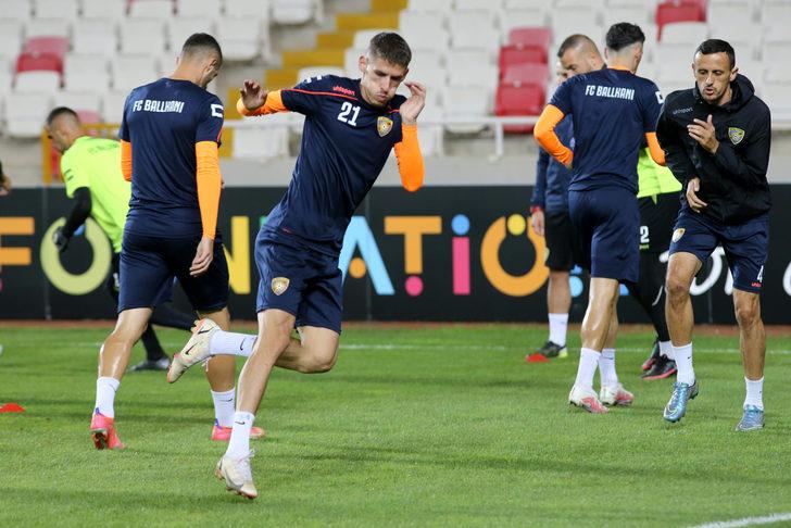Ballkani, Sivasspor maçının hazırlıklarını tamamladı G4