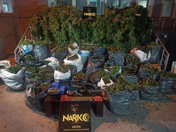 Samsun’da düzenlenen uyuşturucu operasyonunda 4 zanlı gözaltına alındı G2