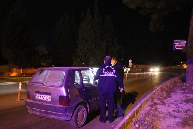 Burdur'da otomobille çarpışan motosikletin sürücüsü öldü