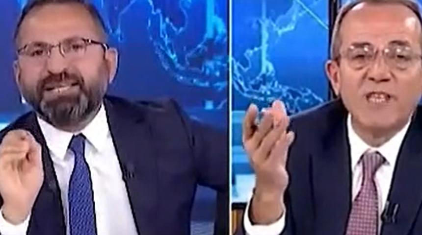 Canlı yayında Hilmi Daşdemir ve Şaban Sevinç birbirine girdi! Ebru Baki bir türlü araya giremedi