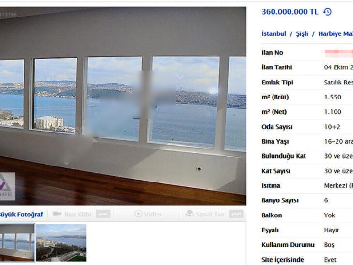 İstanbul'da 360 milyon TL'ye satılık daire! Sosyal medyada gündem oldu: Sadece Elon Musk ve Bill Gates isimli kişilerin alabileceği daire