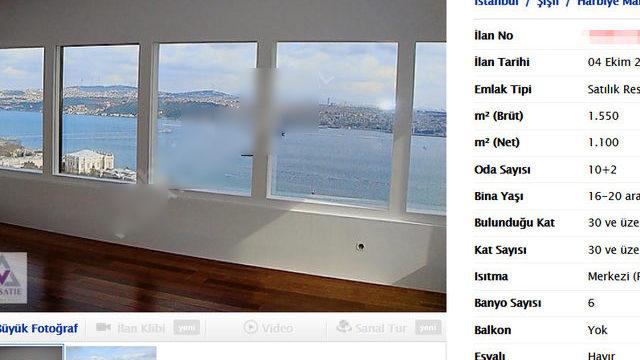 İstanbul'da 360 milyon TL'ye satılık daire! Sosyal medyada gündem oldu: Sadece Elon Musk ve Bill Gates isimli kişilerin alabileceği daire