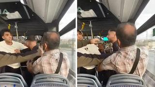 Metrobüste kavga! Birbirlerine girdiler, sebebi 'pes' dedirtti